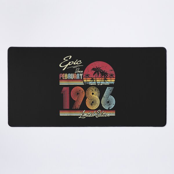 Item preview, Epic Since February 1986 36th Year Old Birthday designed and sold by romanl3.