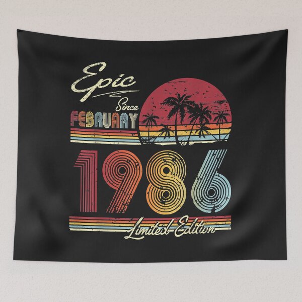 Item preview, Epic Since February 1986 36th Year Old Birthday designed and sold by romanl3.