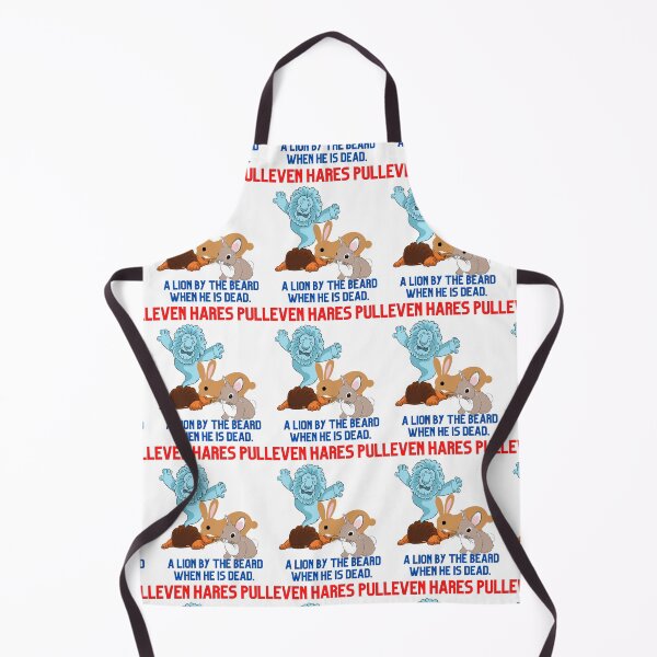 Item preview, Hares pull a beared lion by the beard   designed and sold by Hinny8.