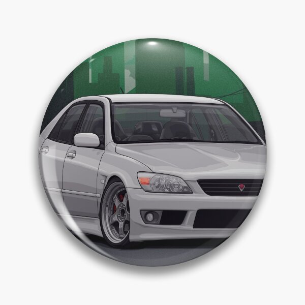 Item preview, Altezza rs200 illustration with cityscape background designed and sold by ArtyMotive.
