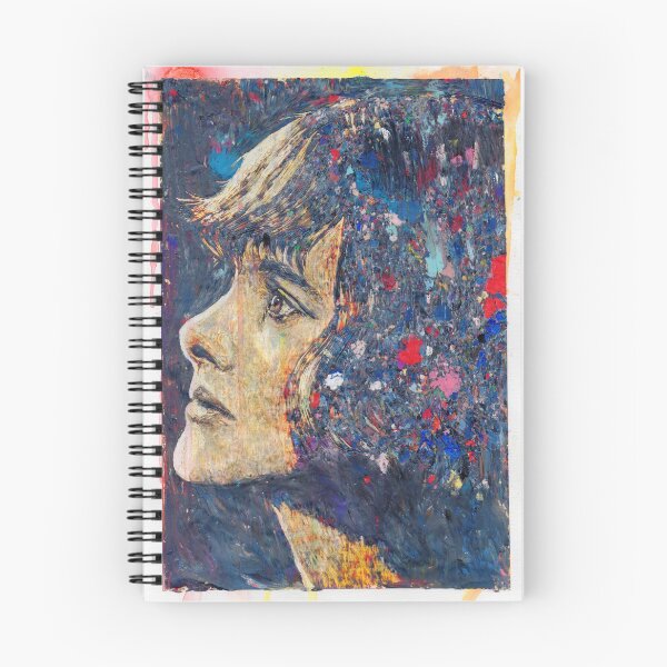 Item preview, Daphne du Maurier - Hand Drawn Oil and Ink Portrait designed and sold by HRHildebrand.