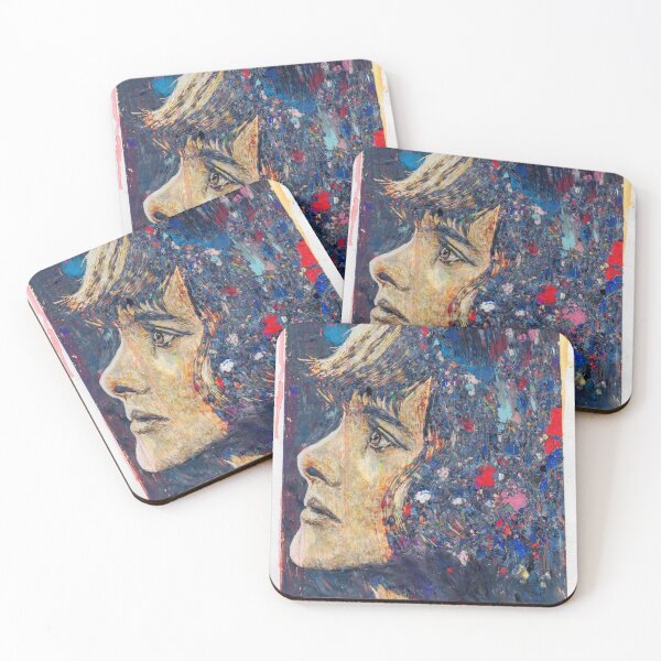 Item preview, Daphne du Maurier - Hand Drawn Oil and Ink Portrait designed and sold by HRHildebrand.