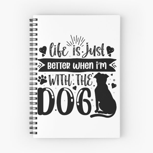 Item preview, Life Is Just Better with A Dog - Cool Design Gift Idea for Dog Lovers designed and sold by Prince - Bestseller ★★★★★.