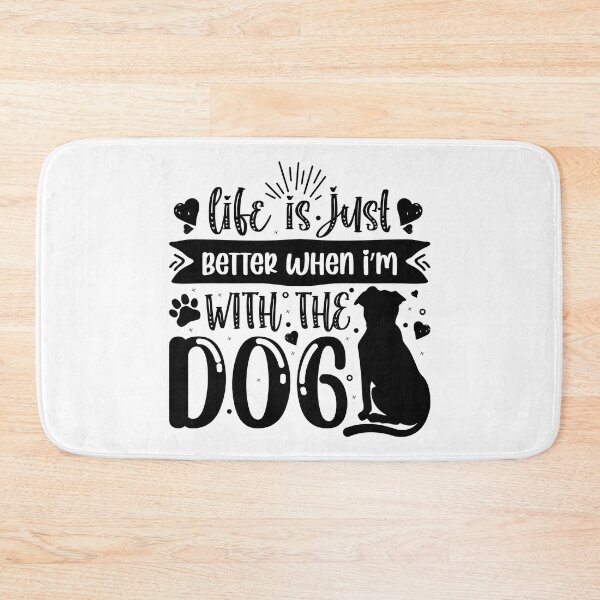 Item preview, Life Is Just Better with A Dog - Cool Design Gift Idea for Dog Lovers designed and sold by Prince - Bestseller ★★★★★.