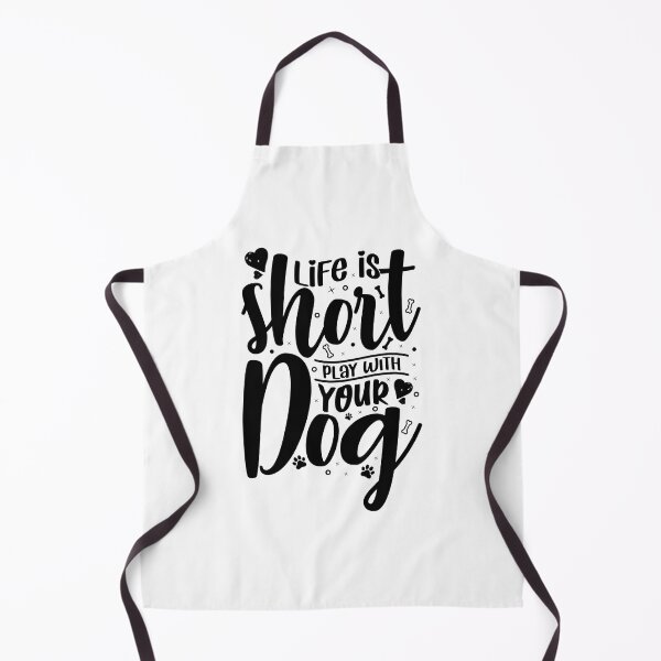 Item preview, Life Is Short Play with Your Dog - Cool Design Gift Idea for Dog Lovers designed and sold by Prince - Bestseller ★★★★★.