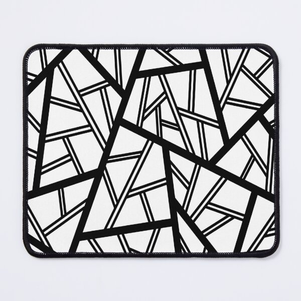 Item preview, Abstract geometric pattern - black and white. designed and sold by K.S ART.