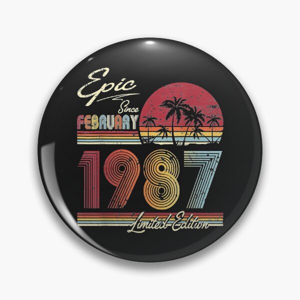 Item preview, Epic Since February 1987 35th Year Old Birthday designed and sold by romanl3.