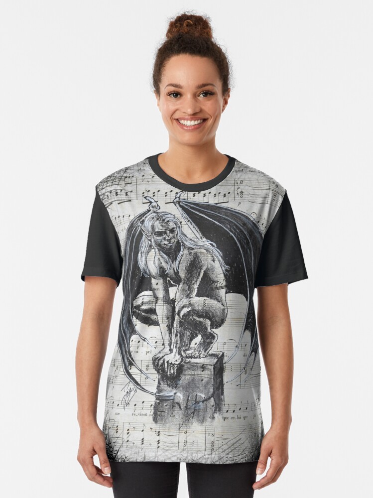 Graphic T-Shirt, Hérion, Opera and Fantasy designed and sold by diniez