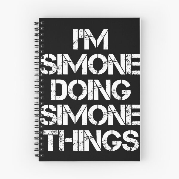 Item preview, Simone Name T Shirt - I'm Simone Doing Simone Things Name Gift Item Tee designed and sold by chezeva.