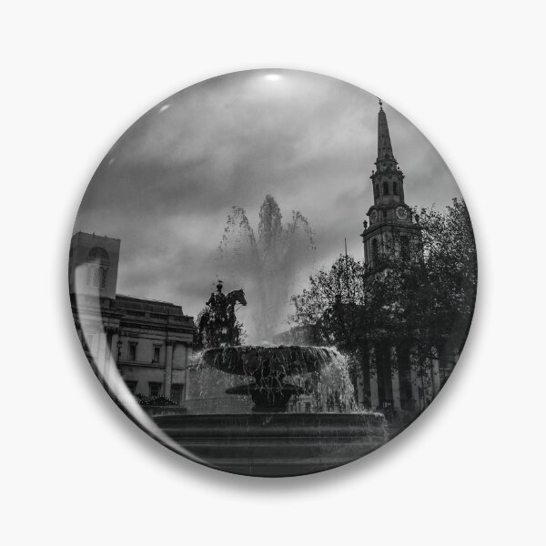 Item preview, trafalgar square - grey designed and sold by Perggals© - Stacey Turner.