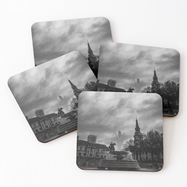 Item preview, trafalgar square - grey designed and sold by Perggals© - Stacey Turner.