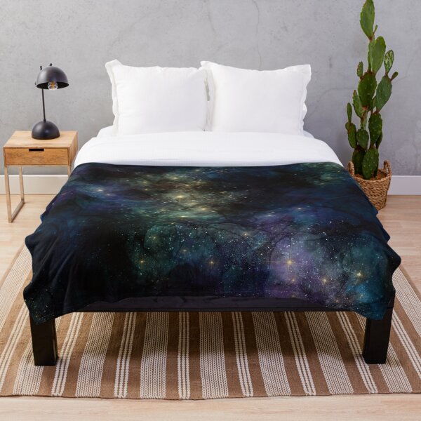 Aperçu de l'œuvre Incroyable ciel étoilé coloré créée et vendue par MagicalTexture.