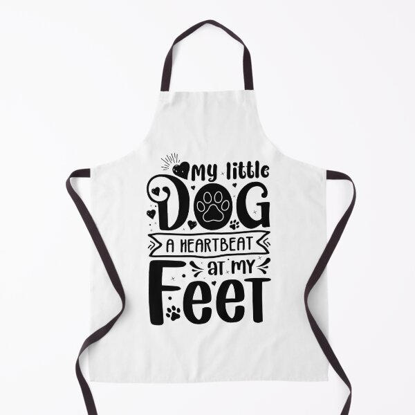 Item preview, My Little Dog Is a Heartbeat at My Feet - Cool Design Gift Idea for Dog Lovers designed and sold by Prince - Bestseller ★★★★★.