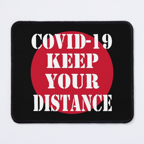 Item preview, Keep your distance drawing designed and sold by Blondiabshop.