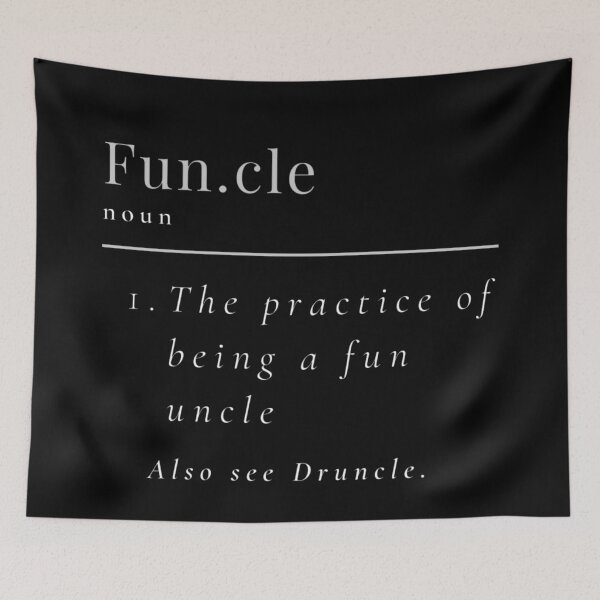 Item preview, Funny Uncle Shirt Uncle Birthday Gift Funcle Definition Gift for Men designed and sold by Giovanni's  Brown Quotes.