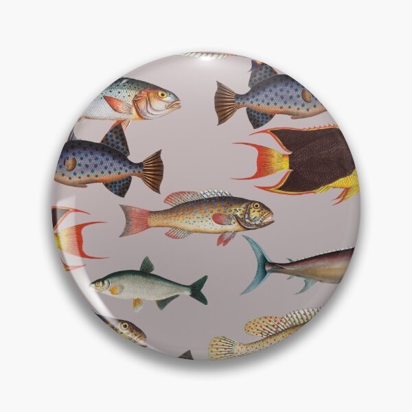 Item preview, Retro Exotic Fish Illustration designed and sold by ManifestoDesign.