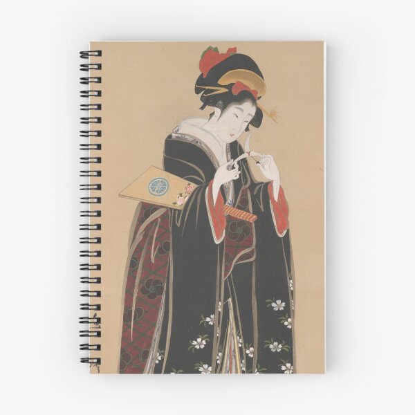Item preview, Classical Japanese Art: Woman with Battledore designed and sold by Naturalist Prints.