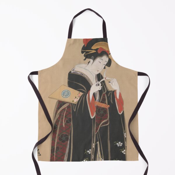 Item preview, Classical Japanese Art: Woman with Battledore designed and sold by Naturalist Prints.