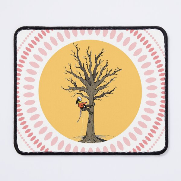 Item preview, Tree Climber design with radial patterns designed and sold by StephCarrDesign.