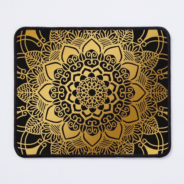 Item preview, Gold Plant Inspired Radial Design \ Ornamented designed and sold by Anma-H.