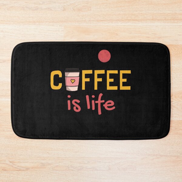 Item preview, Coffee is Life red moon designed and sold by FOSLIGHT.