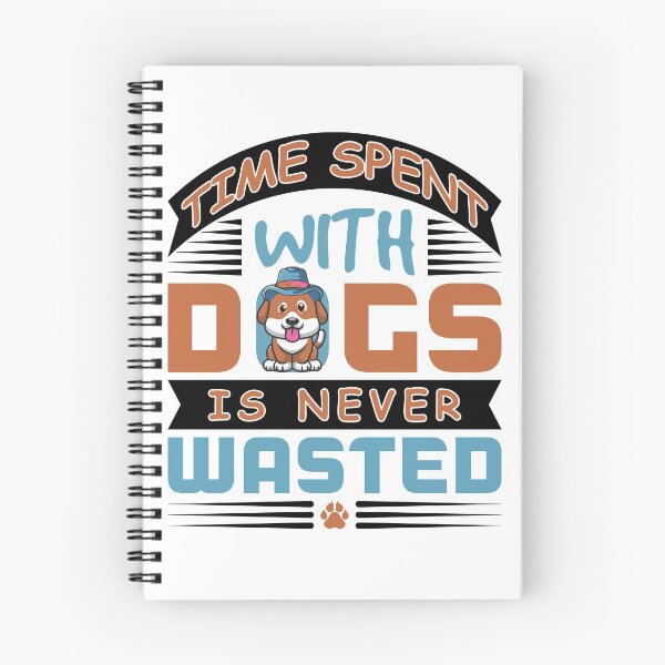 Item preview, Time Spent with Dogs Is Never Wasted - Cool Design Gift Idea for Dog Lovers designed and sold by Prince - Bestseller ★★★★★.