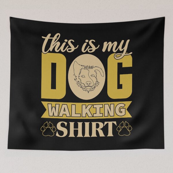 Item preview, This Is My Dog Walking Shirt - Cool Design Gift Idea For Dog Lovers designed and sold by Prince - Bestseller ★★★★★.