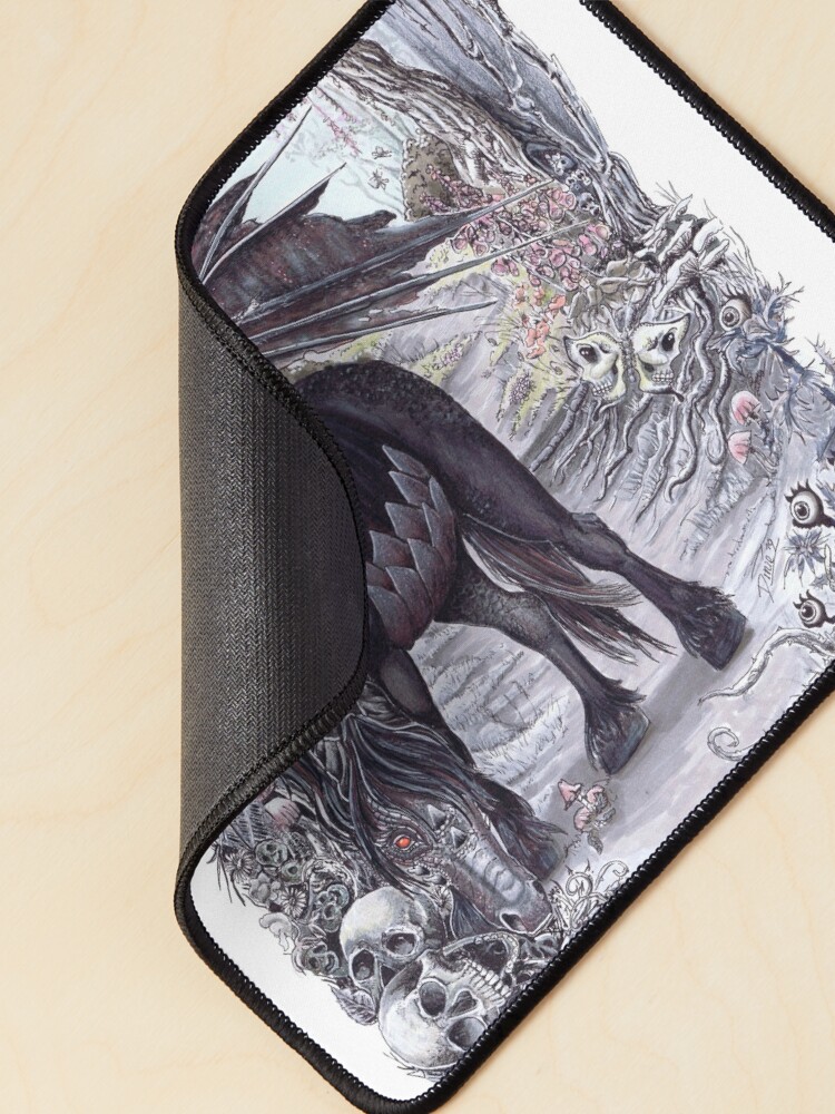Thumbnail 2 of 5, Mouse Pad, Nightmare designed and sold by diniez.