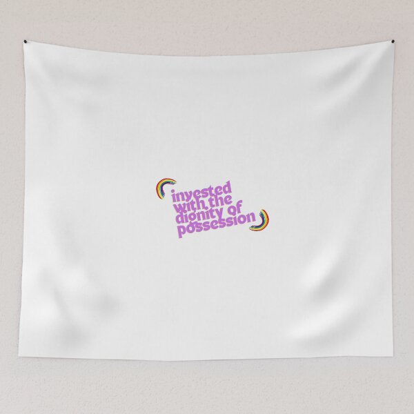 Item preview, “invested with the dignity of possession” designed and sold by storeAN.