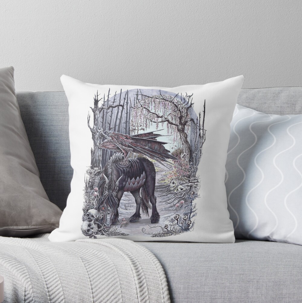 Item preview, Throw Pillow designed and sold by diniez.