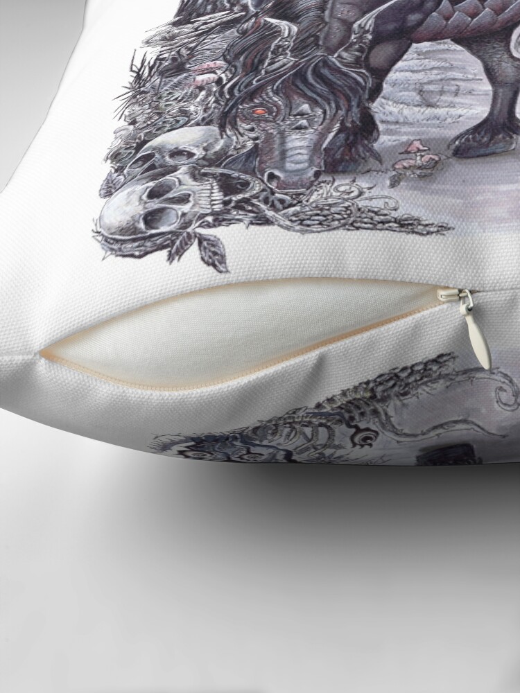 Thumbnail 2 of 4, Pillow, Nightmare designed and sold by diniez.