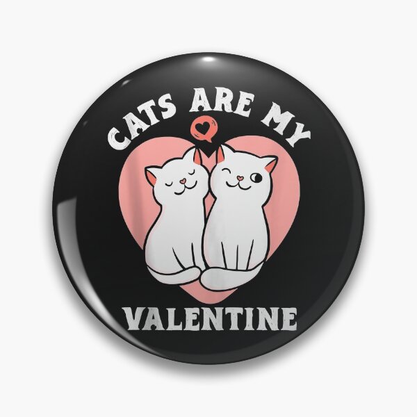 Item preview, Funny Cut Cats Couples Distressed Heart Lover Valentines Day designed and sold by romanl3.