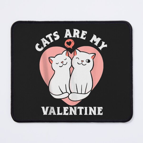 Item preview, Funny Cut Cats Couples Distressed Heart Lover Valentines Day designed and sold by romanl3.