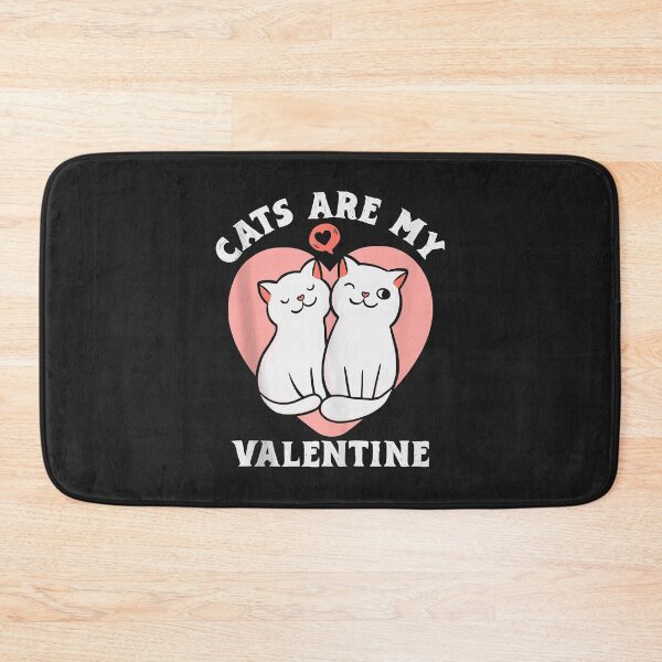 Item preview, Funny Cut Cats Couples Distressed Heart Lover Valentines Day designed and sold by romanl3.