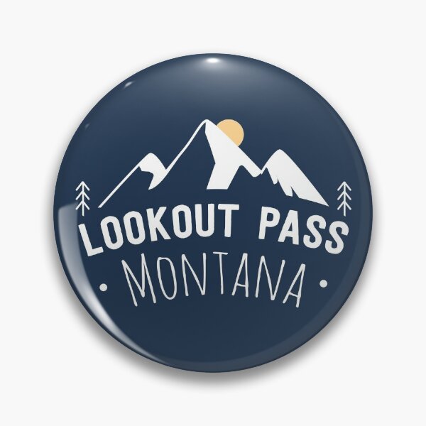 Lookout Pass Ski Montana Pin