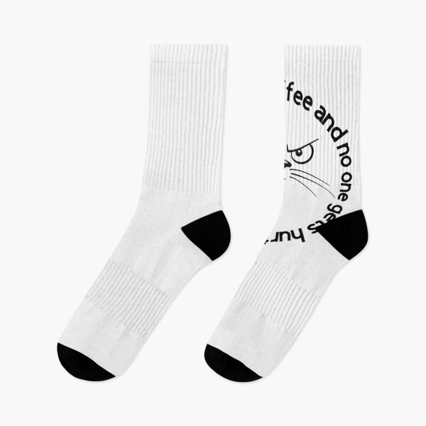 Item preview, Bring Me Coffee and No One Gets Hurt Maybe - Funny Cat Face Illustration Gift Idea for Cats and Coffee Lovers designed and sold by Prince - Bestseller ★★★★★.