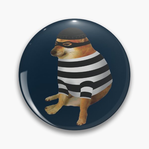 Item preview, Cheems Doge Robber designed and sold by DonatasSab.