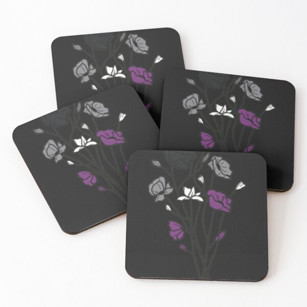 Item preview, subtle ace pride flowers Essential designed and sold by sf7evel.