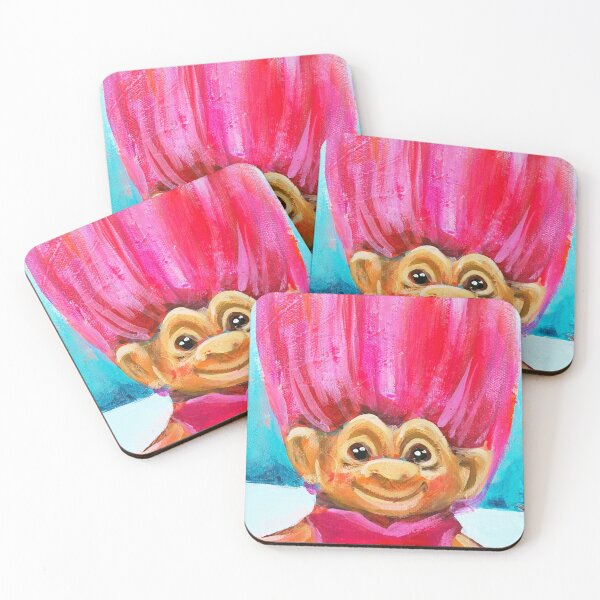 Item preview, Tabitha the Pink Troll designed and sold by AliGillett.