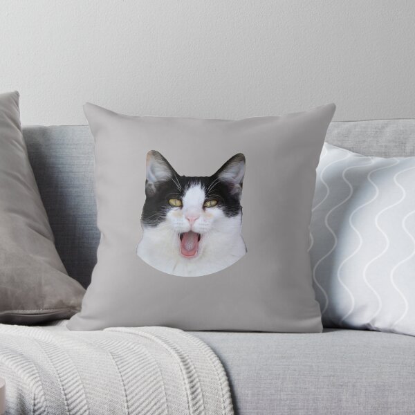 Beluga Cat - Beluga Cat Meme - Pillow