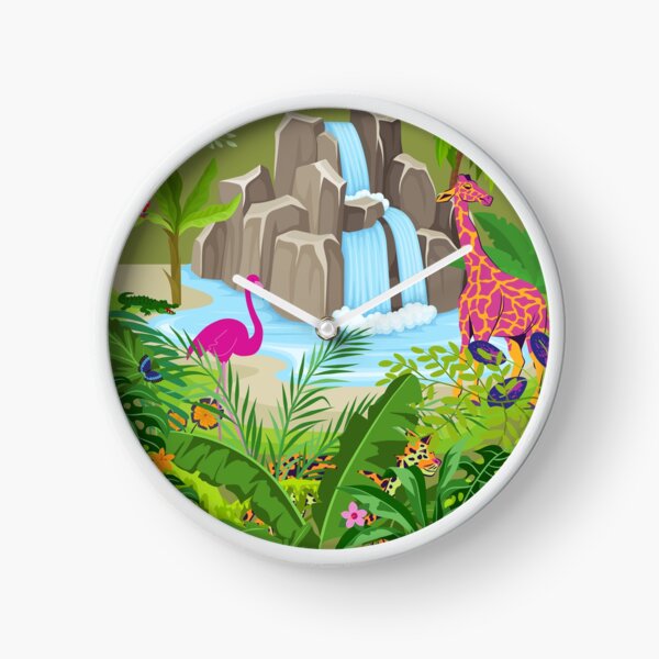 Vista previa del artículo con la obra «jungla», diseñado y vendido por baybaybaiba.