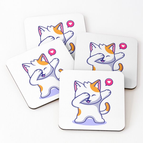 Item preview, Cute cat doing a dabb designed and sold by OldiesGoldies.