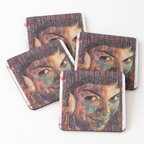 Item preview, Amélie - Hand Drawn Oil and Ink Portrait designed and sold by HRHildebrand.