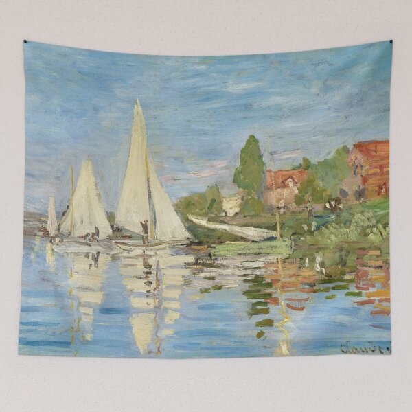 Item preview, Claude Monet's Regattas at Argenteuil French Impressionist Painter designed and sold by Jaydee001.