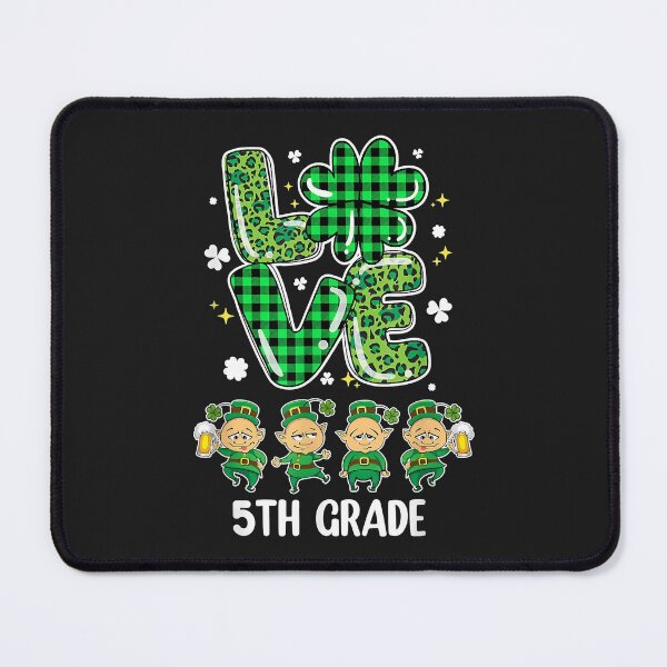 Item preview, Funny Shamrock Love 5th Grade Teacher Leprechaun Patrick Day designed and sold by romanl3.