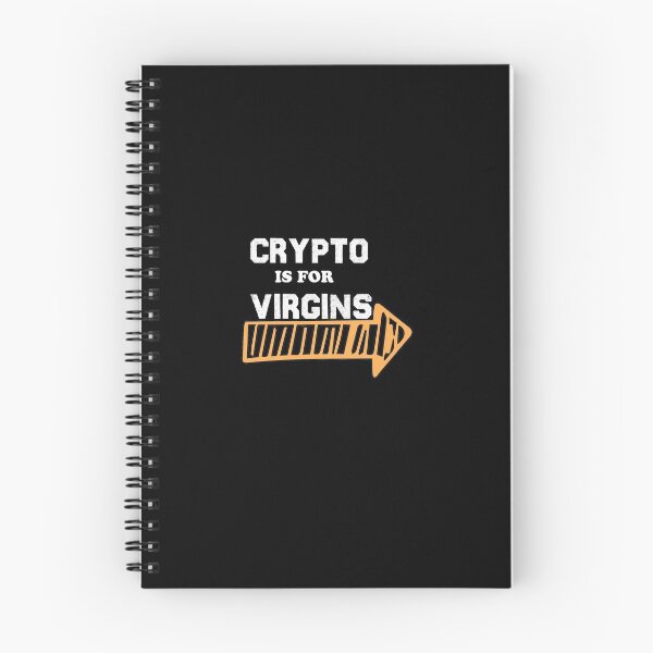 Item preview, Crypto Is for Virgins Funny designed and sold by ARTwy.