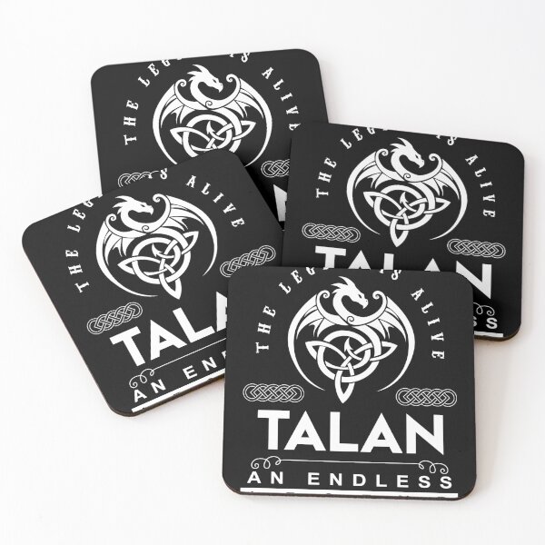 Aperçu de l'œuvre T-shirt Talan Name - Talan The Legend Is Alive - Un cadeau de légende sans fin créée et vendue par artiagasonya.