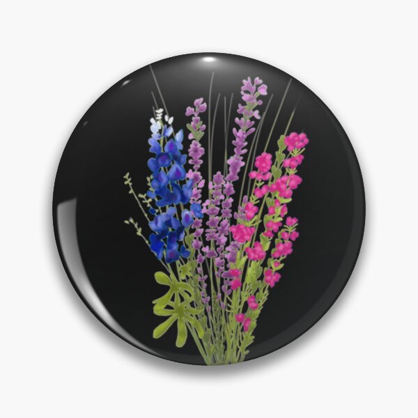 Item preview, subtle bi pride flowers Classic designed and sold by sf7evel.