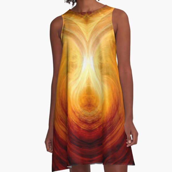 The Life Force - Universal Energy A-Line Dress
