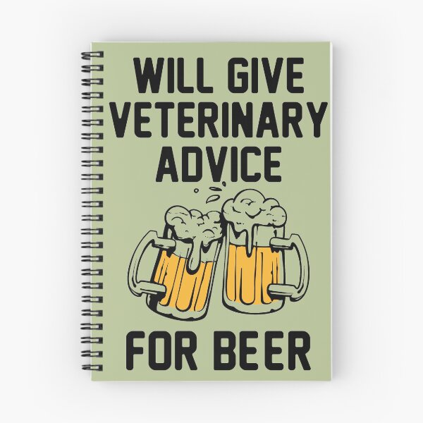 Item preview, veterinary nurse Will give veterinary advice for beer designed and sold by Omochiroi.